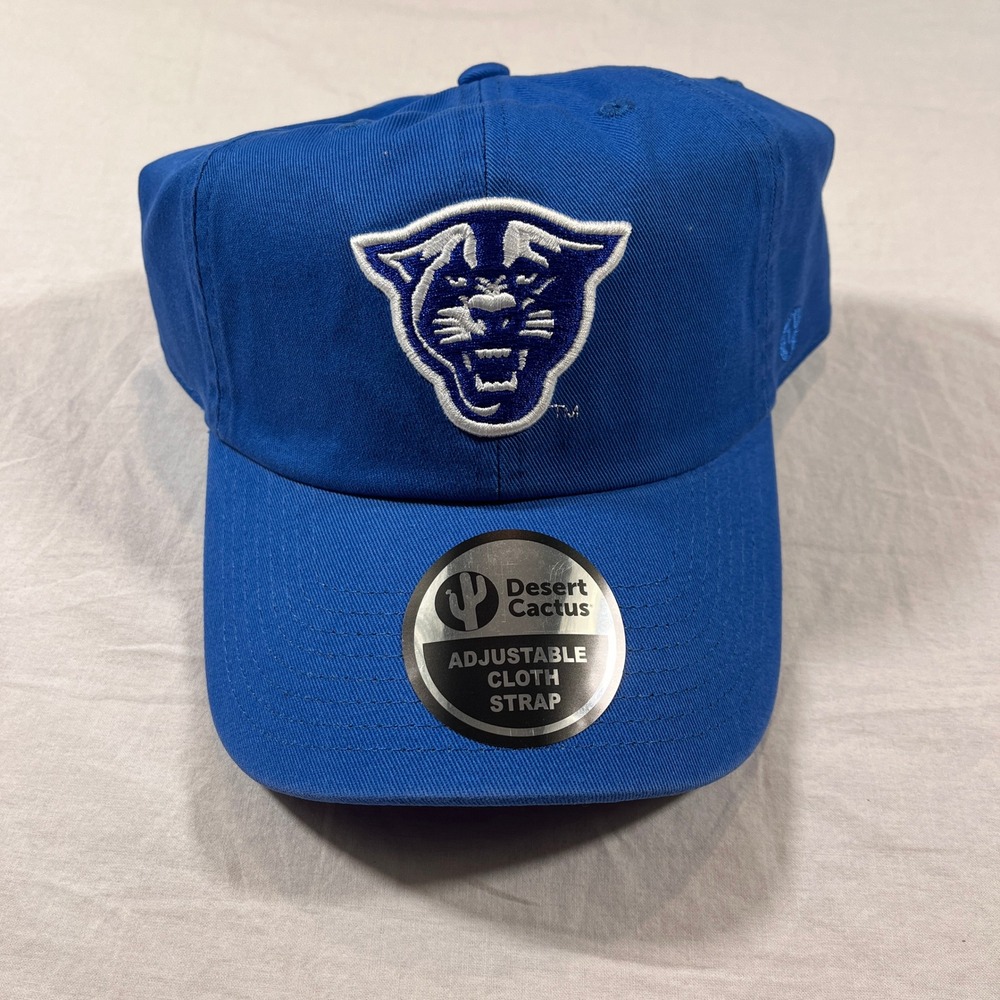 Desert Cactus Georgia State University Hat Mens OS Blue NEW Adjustable Strap